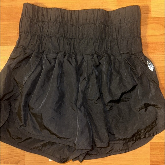 Free People Movement Size S Black The Way Home High Rise Athletic Shorts - Picture 1 of 5
